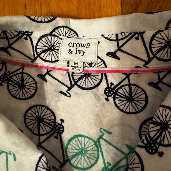 Bicycle 🚲 printed button up - Picture 5 of 6